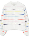 Sonia Rykiel Off-White Striped Cardigan