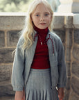 Cottier Crimson Delilah Turtleneck