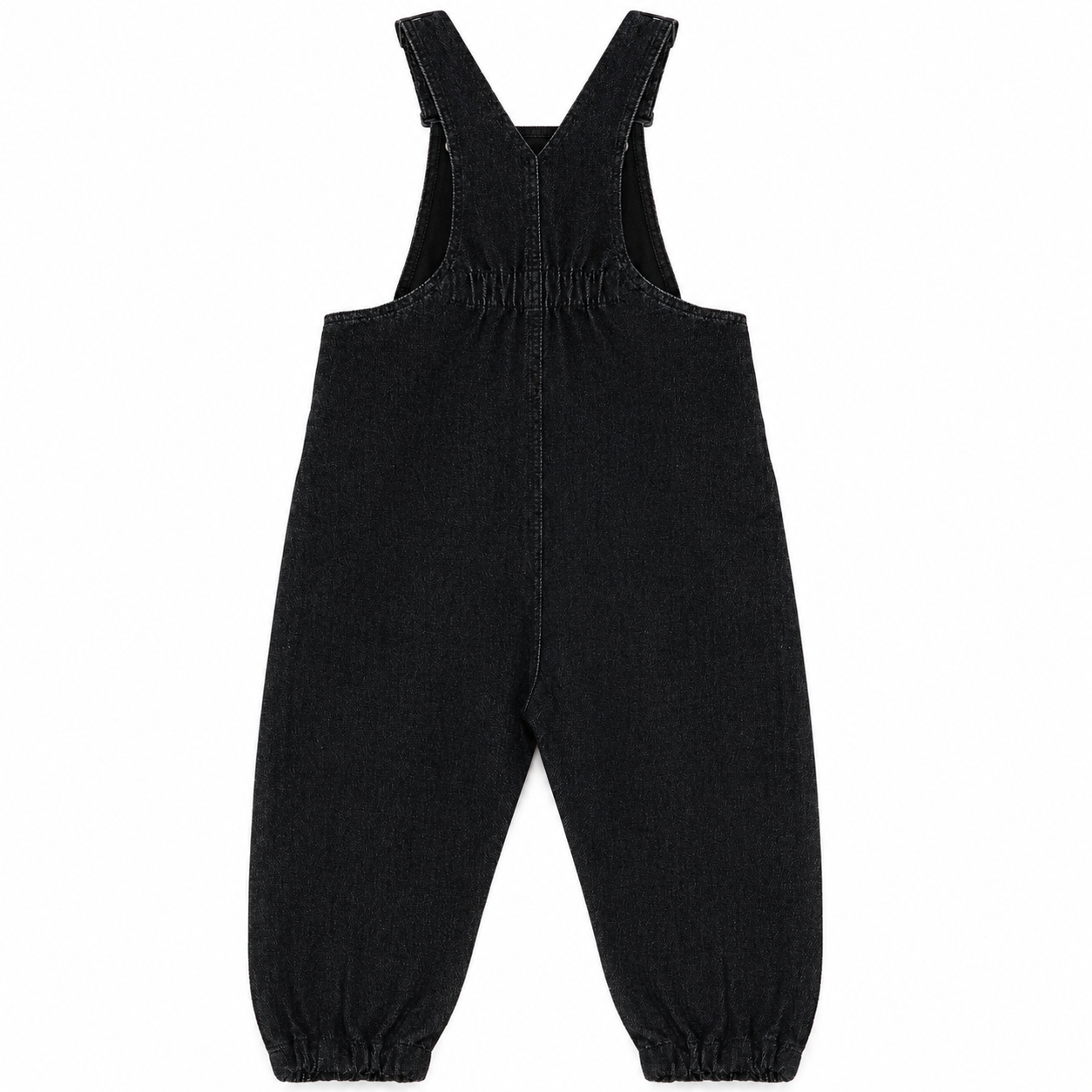 Calla Lili Black Baby Boy Denim Overall