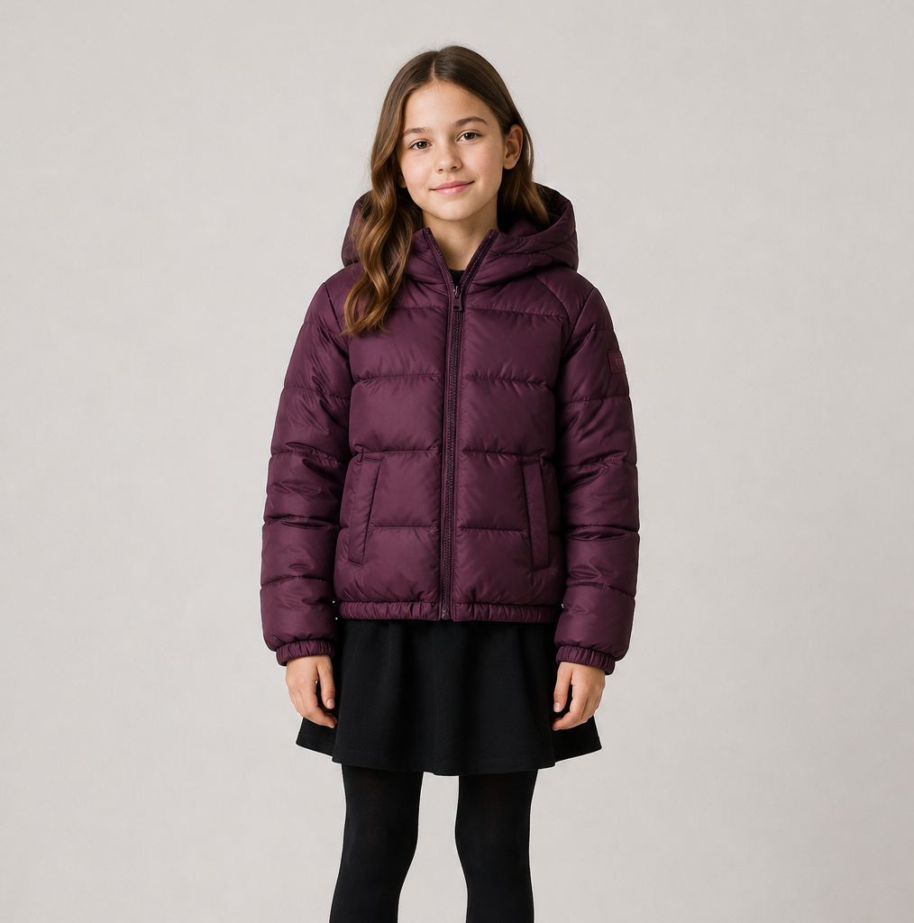 Bamboogie Berry Chocolate Padded Jacket