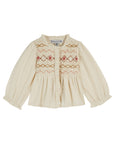 Emile Et Ida Smocked Blouse