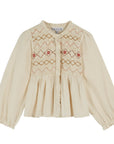 Emile Et Ida Smocked Blouse