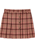 Emile Et Ida Jupe Checked Skirt