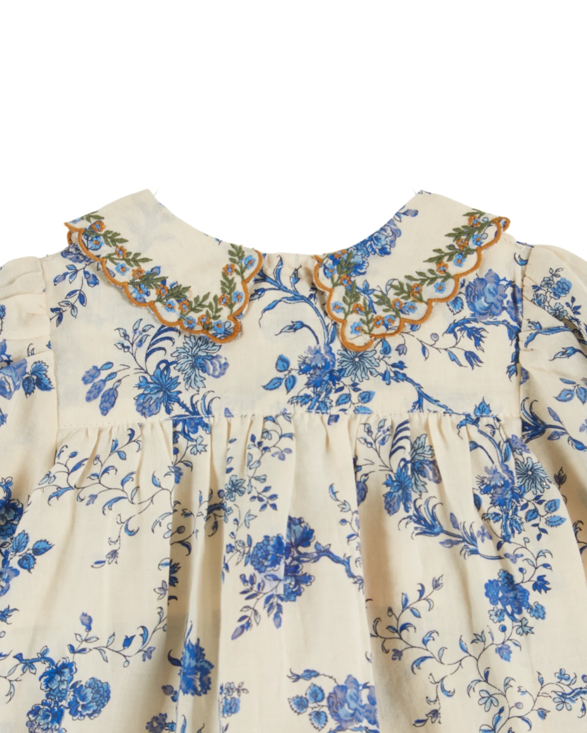 Emile Et Ida Orchid Blue Bloomer Set