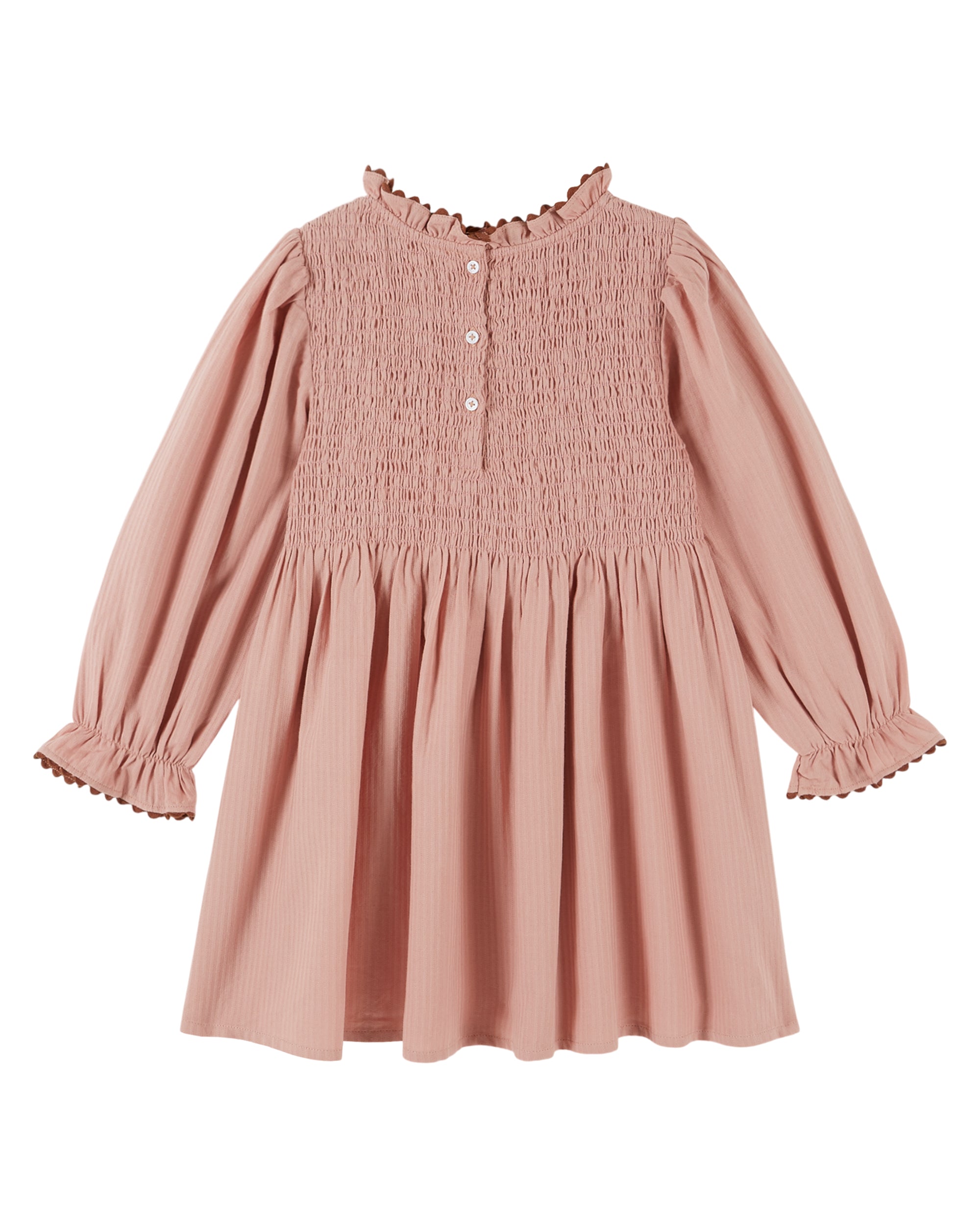 Emile Et Ida Brodee Smockee Sakura Dress
