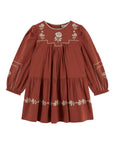 Emile Et Ida Acajou Brodee Dress