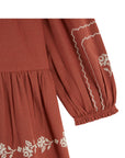 Emile Et Ida Acajou Brodee Dress