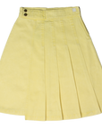 Crew Kids Yellow Half Pleat Skirt