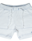 Crew Kids White Mix Media Short Set