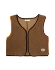Crew Kids Tan Ella Sherpa Vest