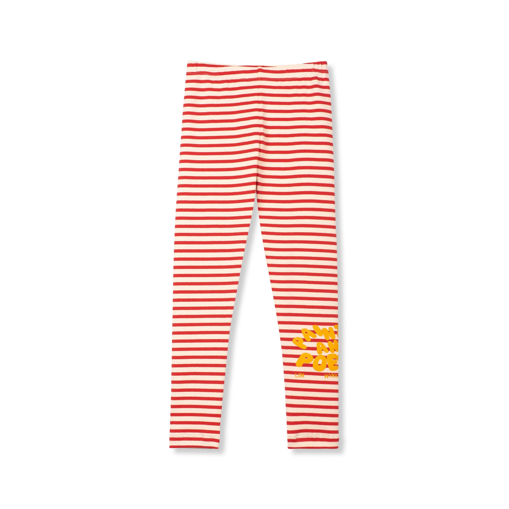 Wynken Red Striped Turtleneck Set