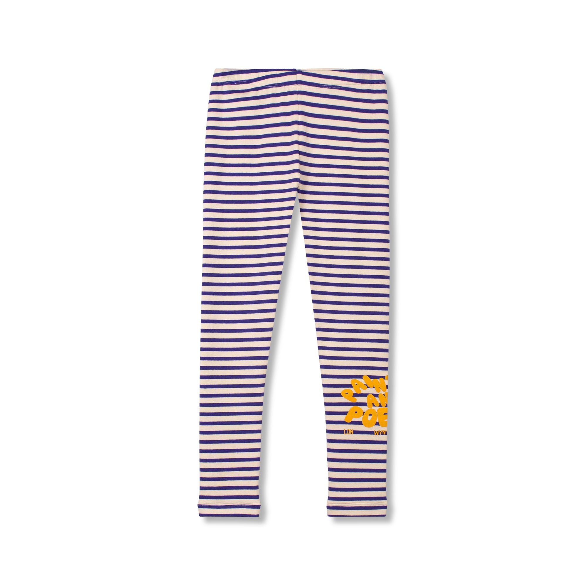 Wynken Navy Striped Turtleneck Set