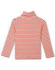 Wynken Red Striped Turtleneck Set
