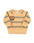 Piupiuchick Terry Cotton Striped Sweatshirt