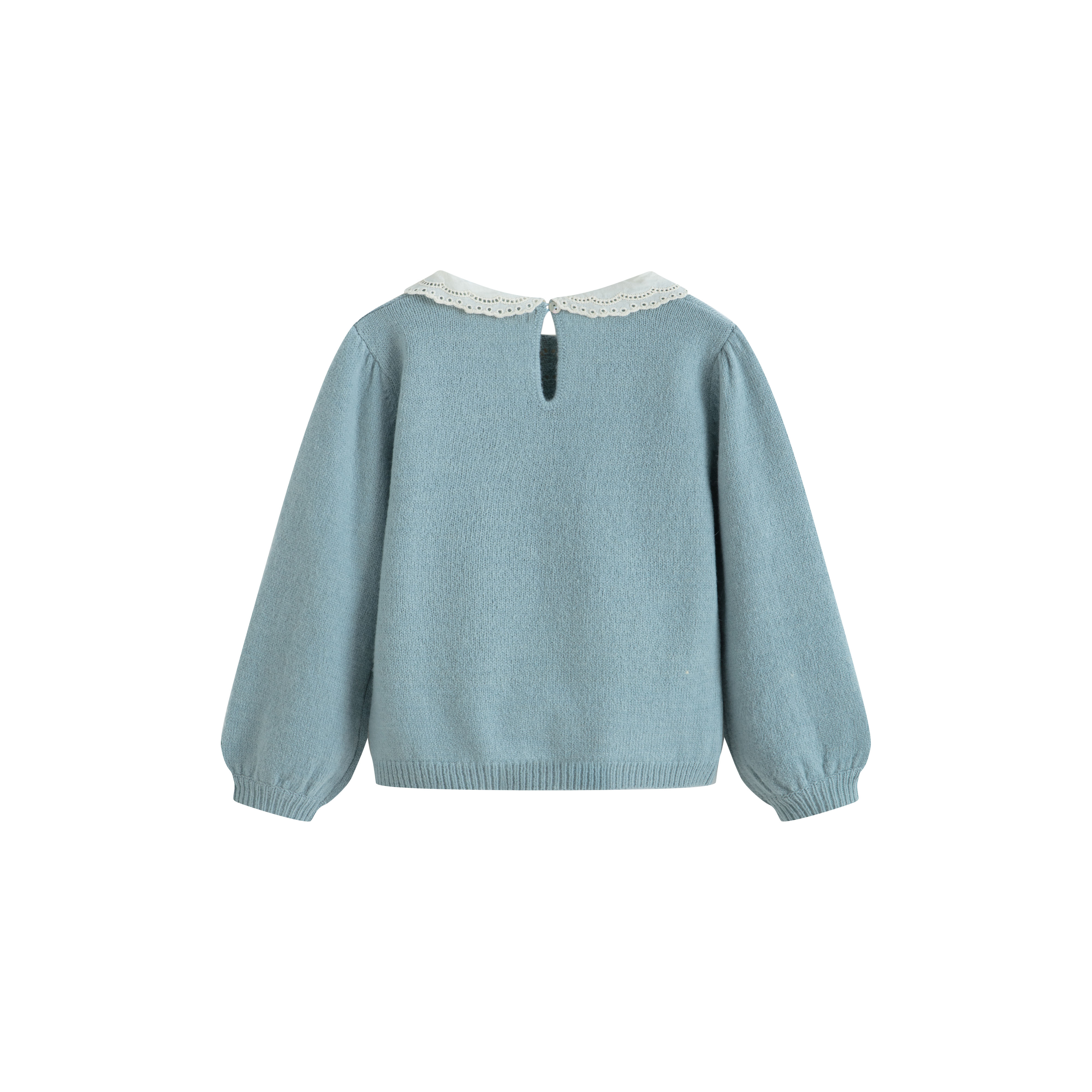 Cera Una Volta Dusty Blue Selene Knit Top