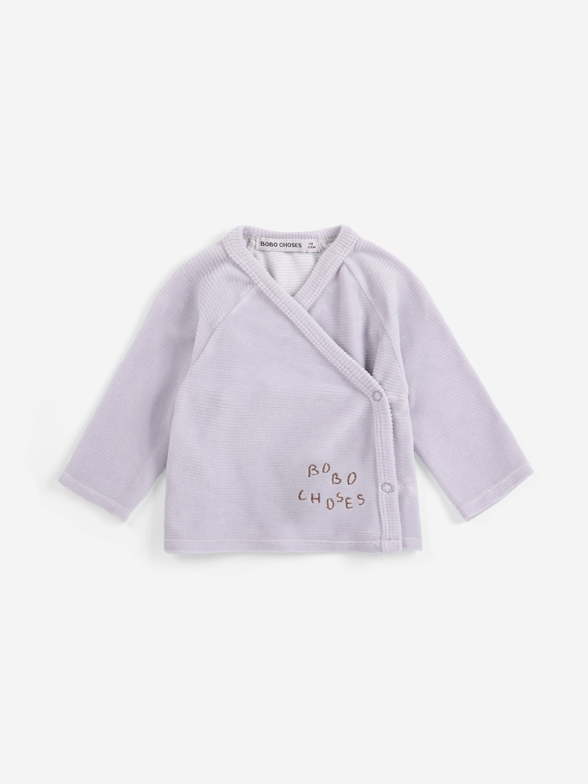 Bobo Choses Lavender Velvet 2pc Set