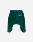 Bobo Choses Green Velvet 2pc Set