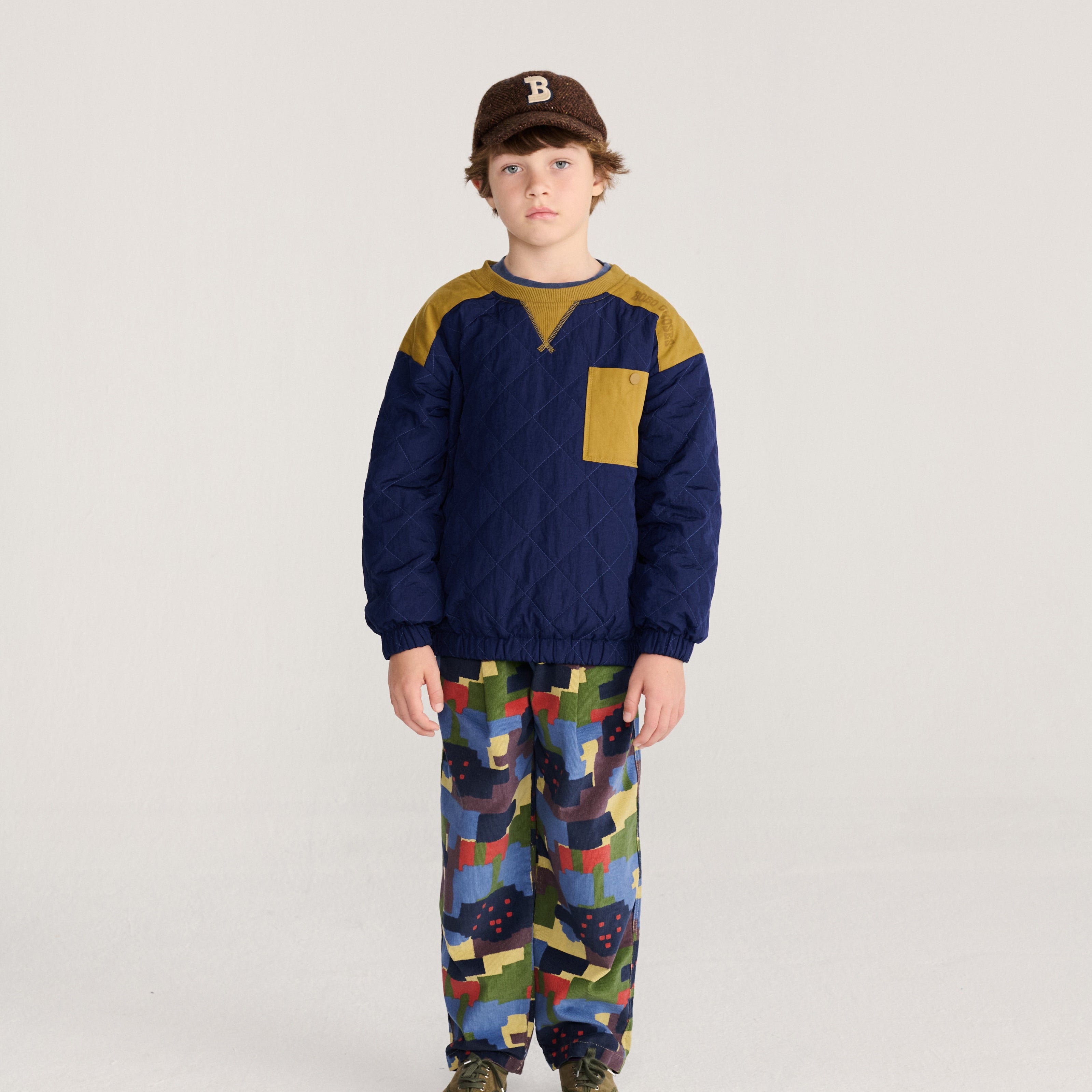 Bobo Choses Quilted Sweatshirt