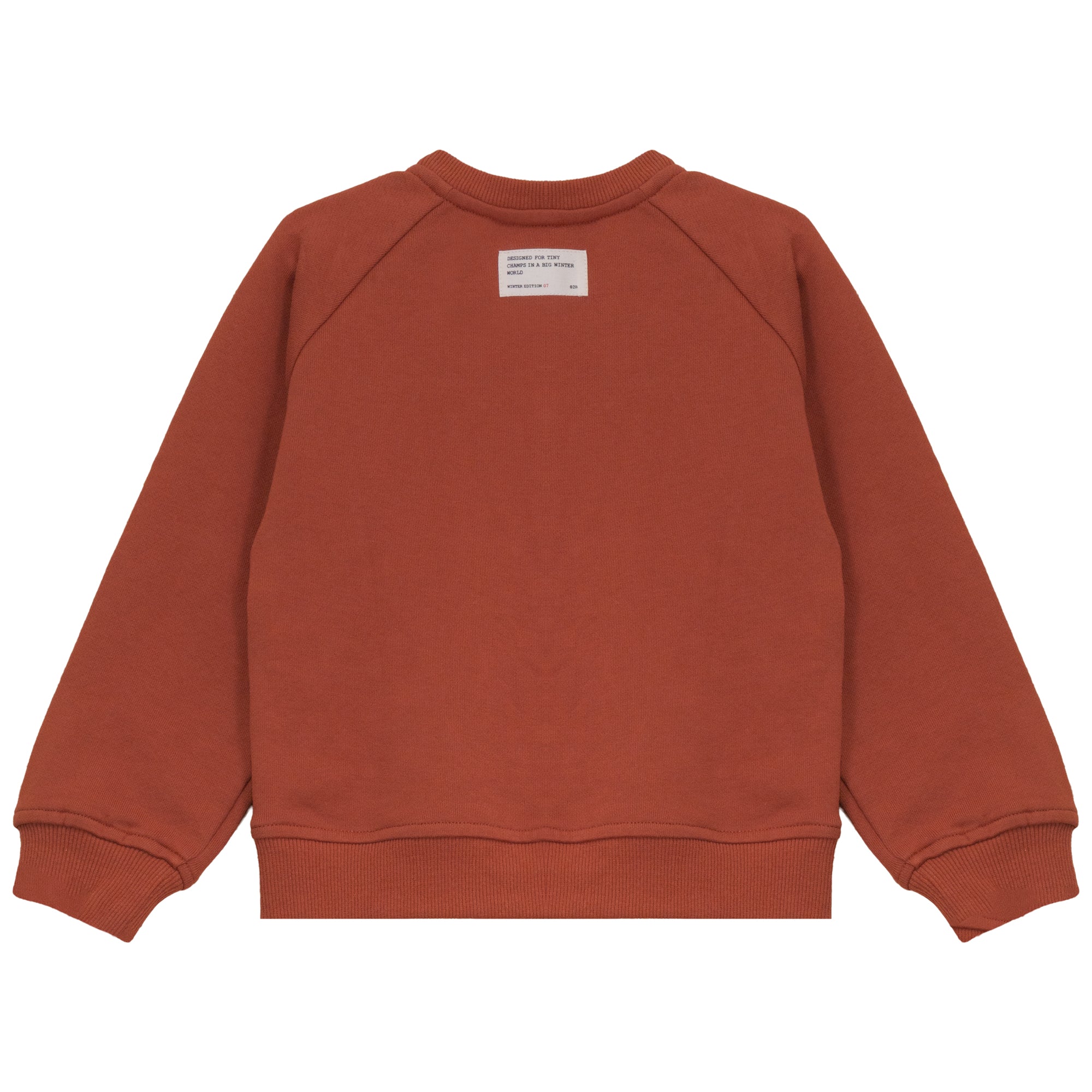 Calla Lili Rust Girls Sweat Cardigan