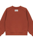 Calla Lili Rust Girls Sweat Cardigan