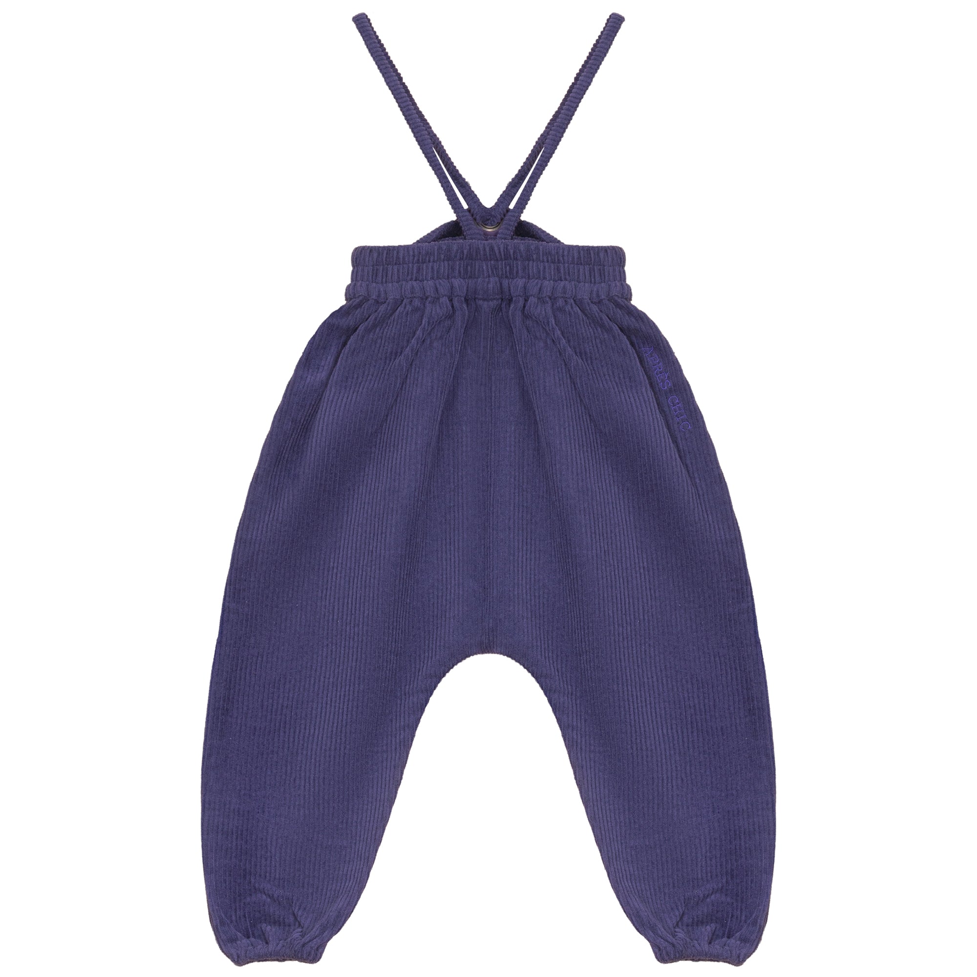 Calla Lili Purple Corduroy Romper
