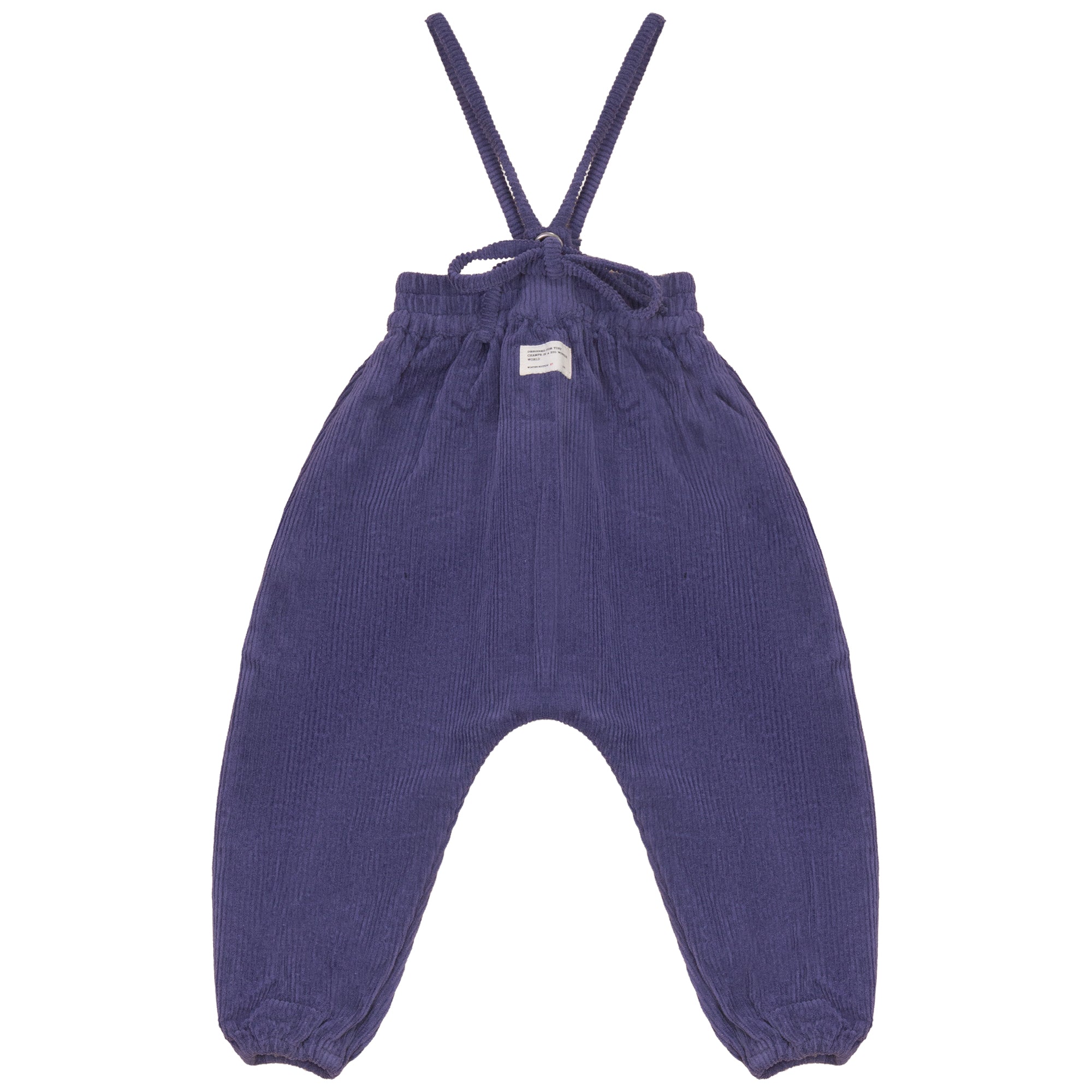 Calla Lili Purple Corduroy Romper