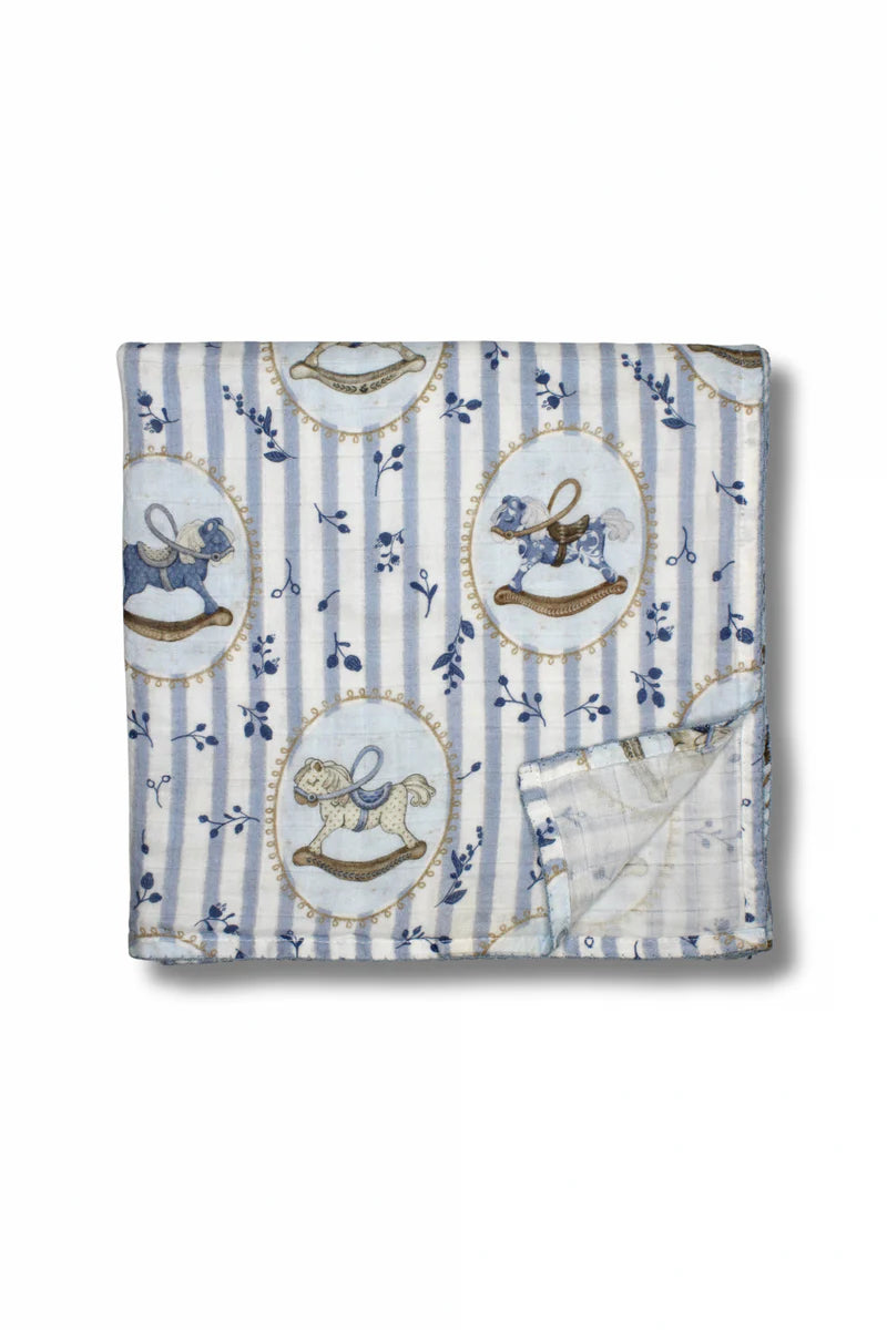 Little Threads Muslin Blanket