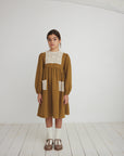 Bebe Organic Mustard Myla Dress