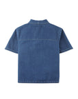 Gingersnaps Blue Gian Button Down Polo