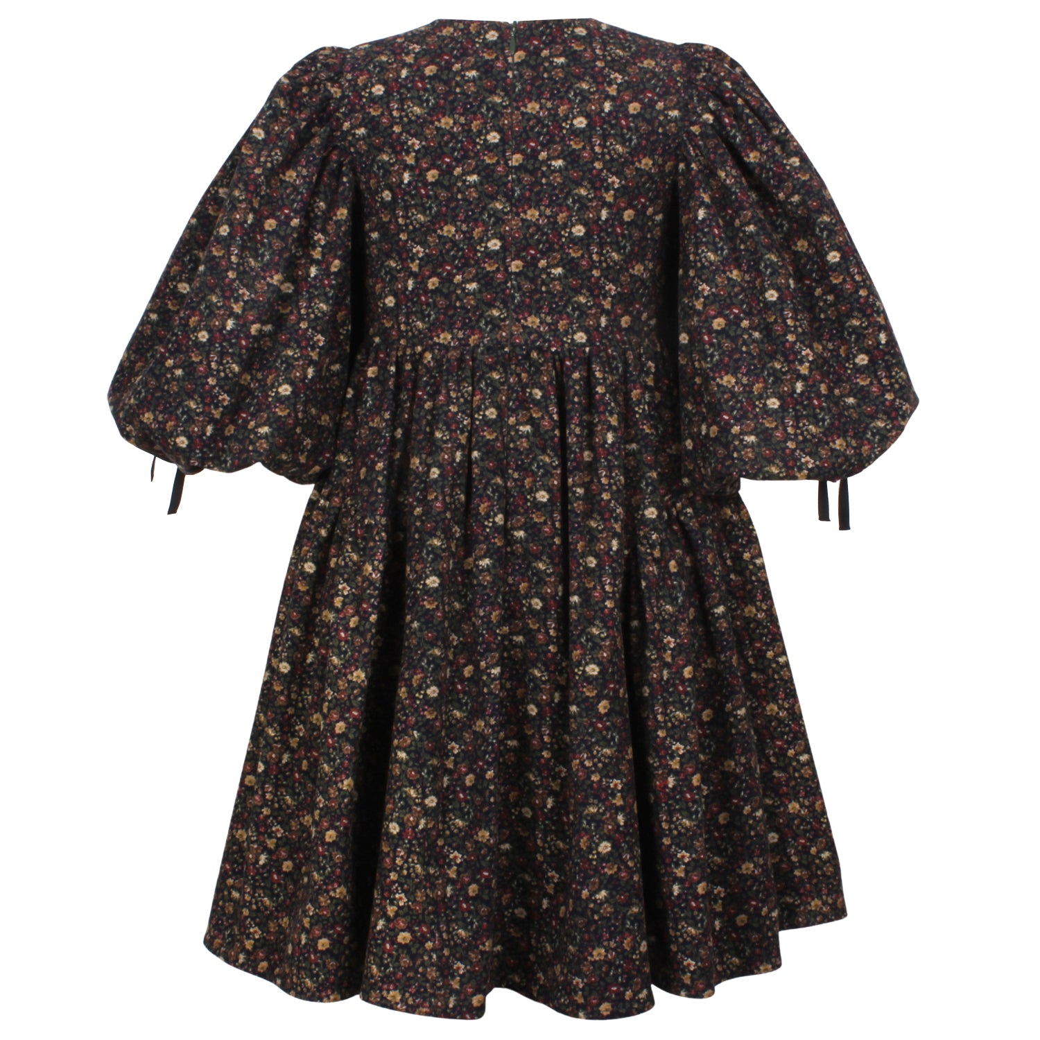 Jessie And James Green Flower Cord Dress