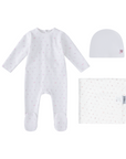 Mini Label White Butterfly All Over Print Gift Set