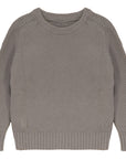 Calla Lili Taupe Boy Knit Round Neck Sweater