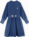 Lmn3 Chine Blue Dress