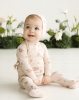 Citrine Blueberry Bunches Footie Set