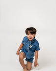Birnham On The Sea Boys Denim Set