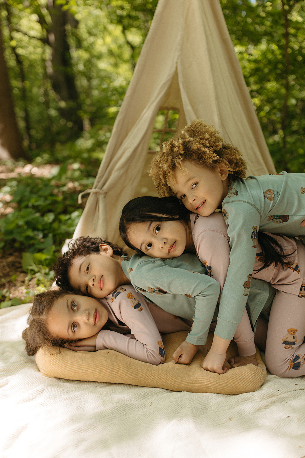 Crew Kids Jade Teddy Patter Pajama