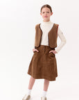 Crew Kids Tan Ella Skirt