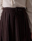 Soir Chocolate Lyla Midi Skirt
