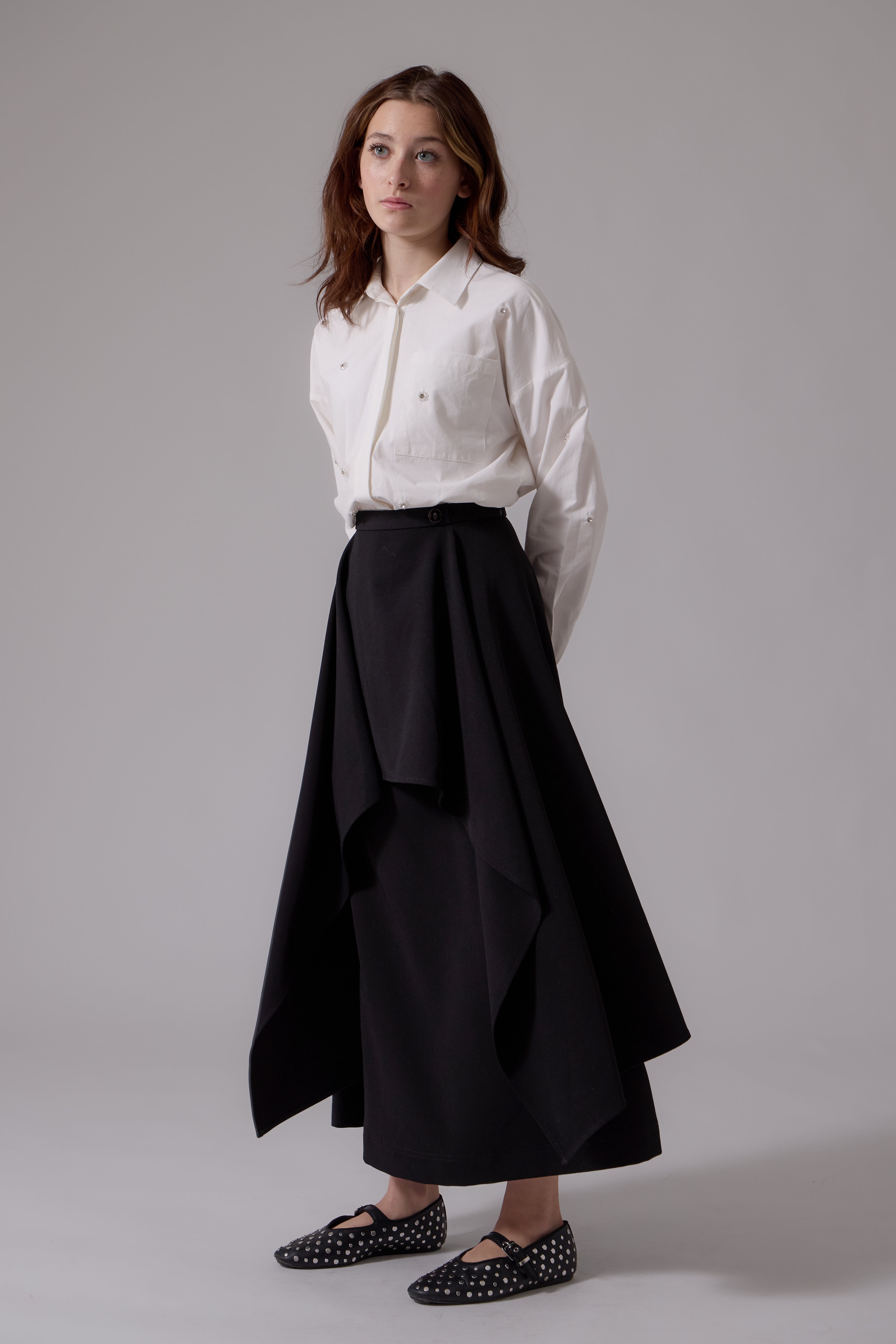 Soir White Liliane Blouse
