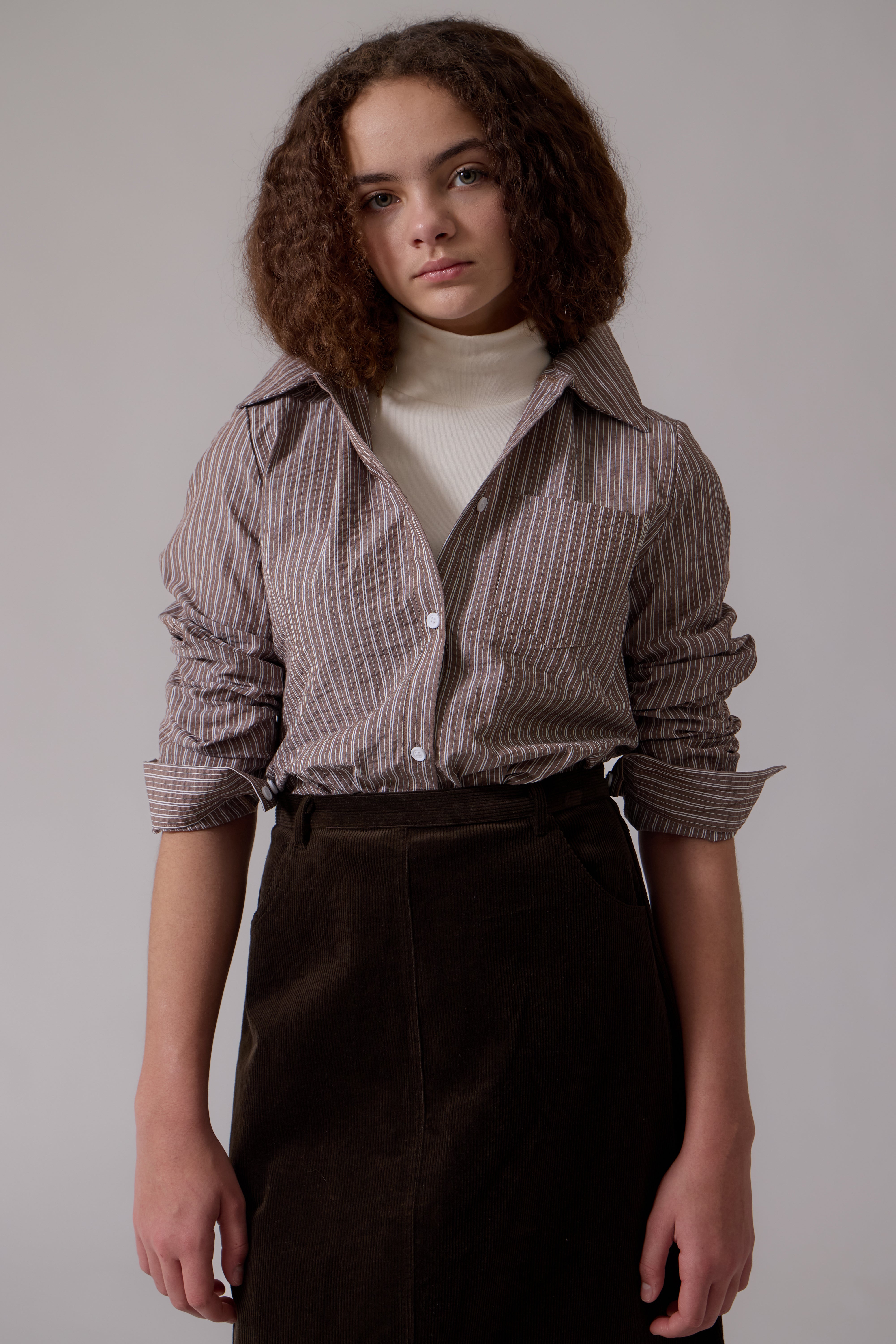 Soir Brown Harlow Shirt