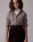 Soir Brown Harlow Shirt