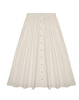 Little Tempest Teen Buttoned Taffeta Maxi Set