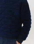 Crew Kids Navy Ski Top