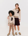 Crew Kids Varsity Knit V-Neck Sweater