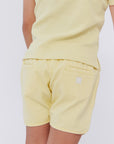 Crew Kids Yellow Jean Wash Shorts