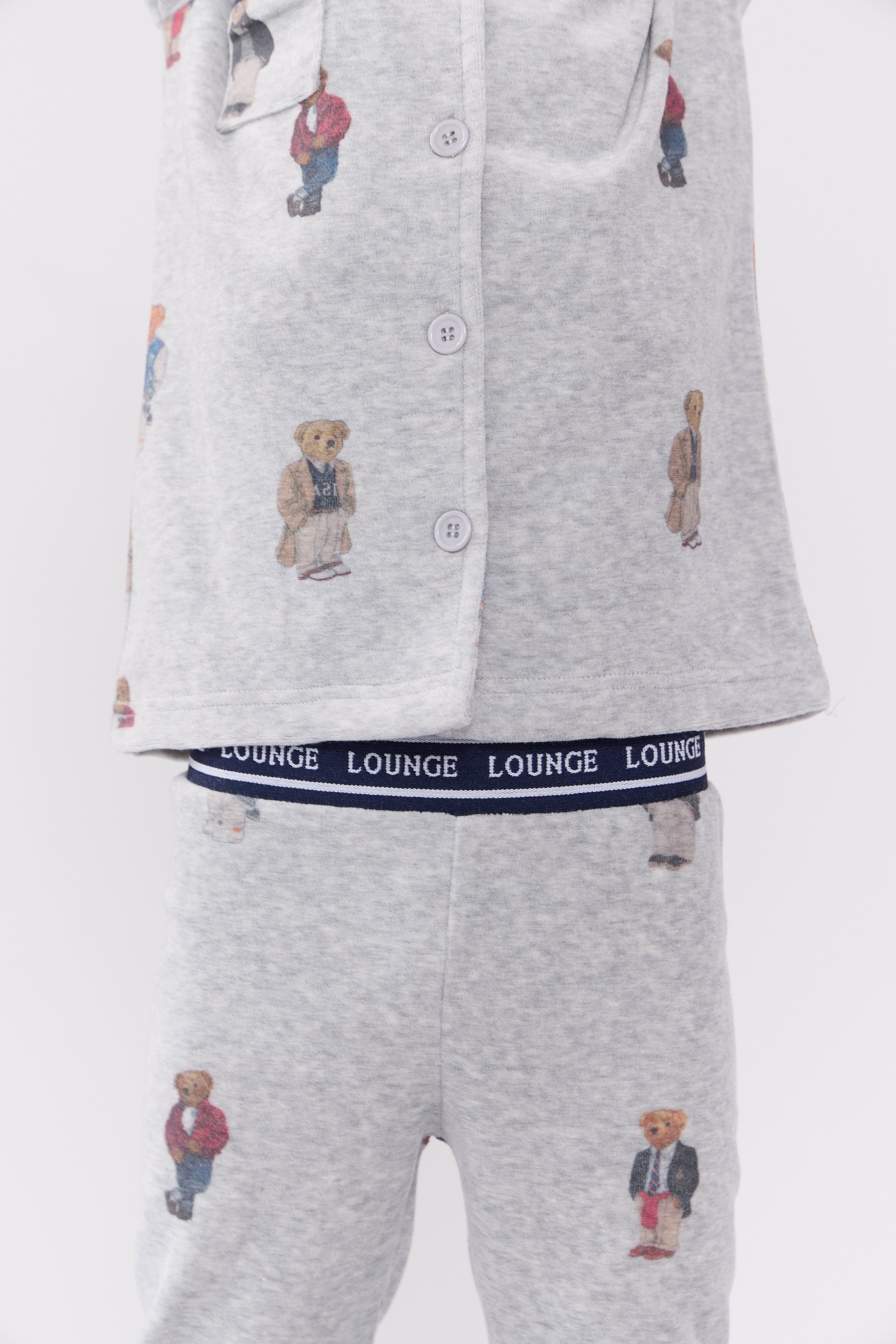 Crew Kids Navy Bear Pajama