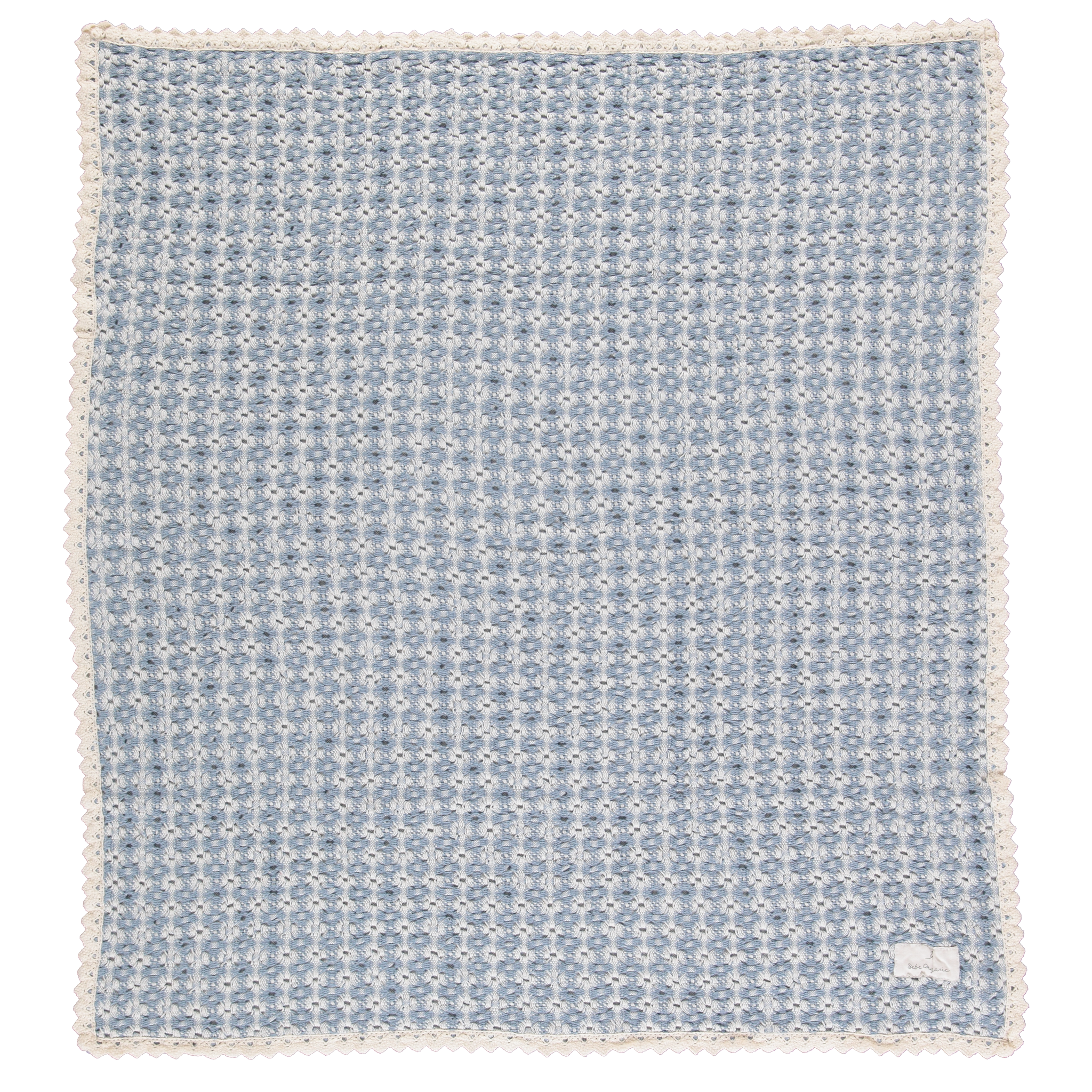 Bebe Organic Retro Crochet Blanket