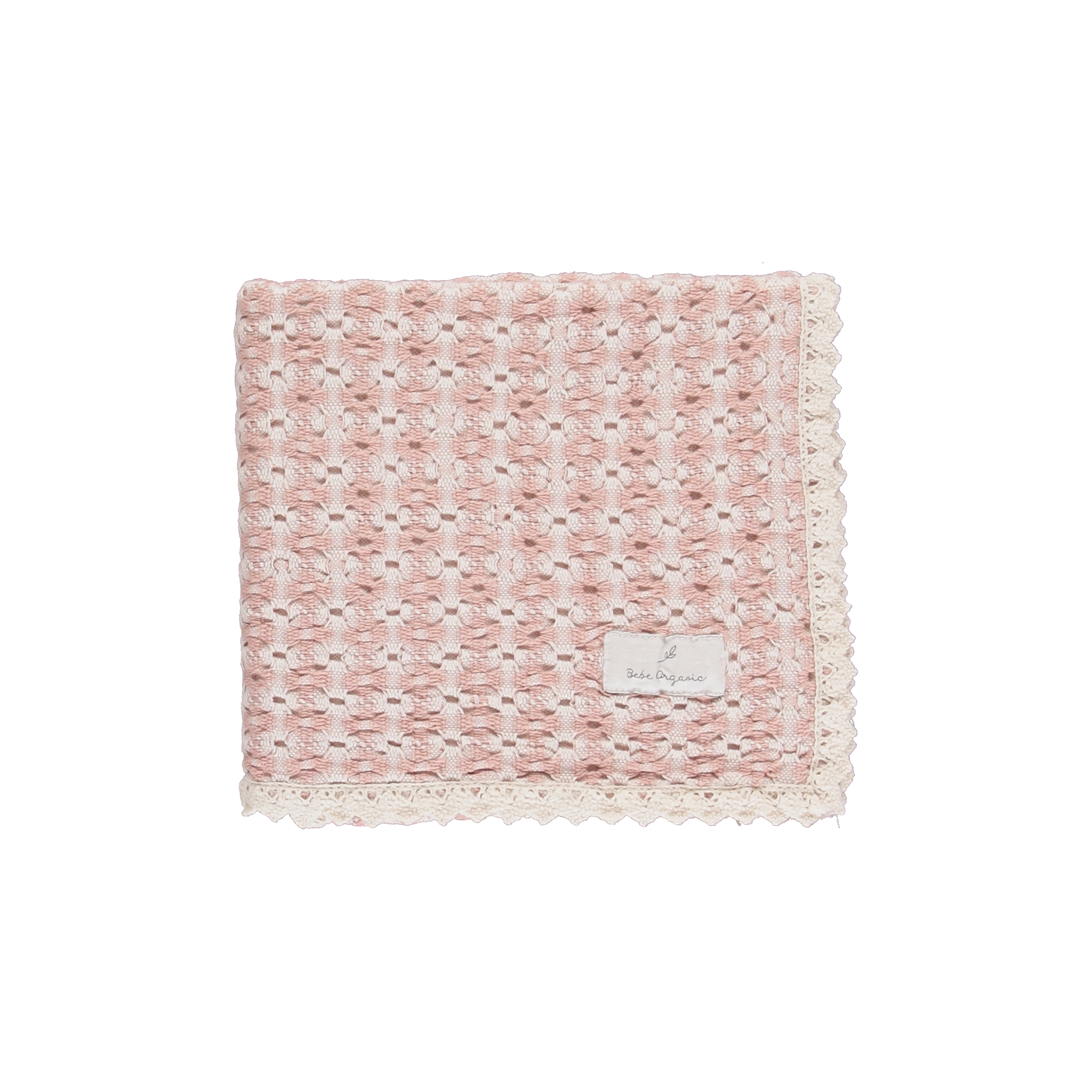 Bebe Organic Retro Crochet Blanket