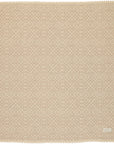 Bebe Organic Taupe Crochet Blanket