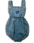 Wander And Wonder Washed Denim Romper